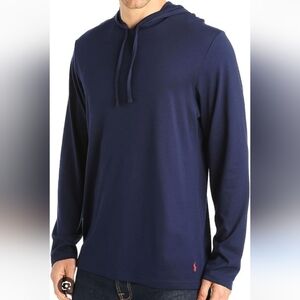 Polo Ralph Lauren Supreme Comfort Pima Cotton Long Sleeve Hoodie Top Mens Small